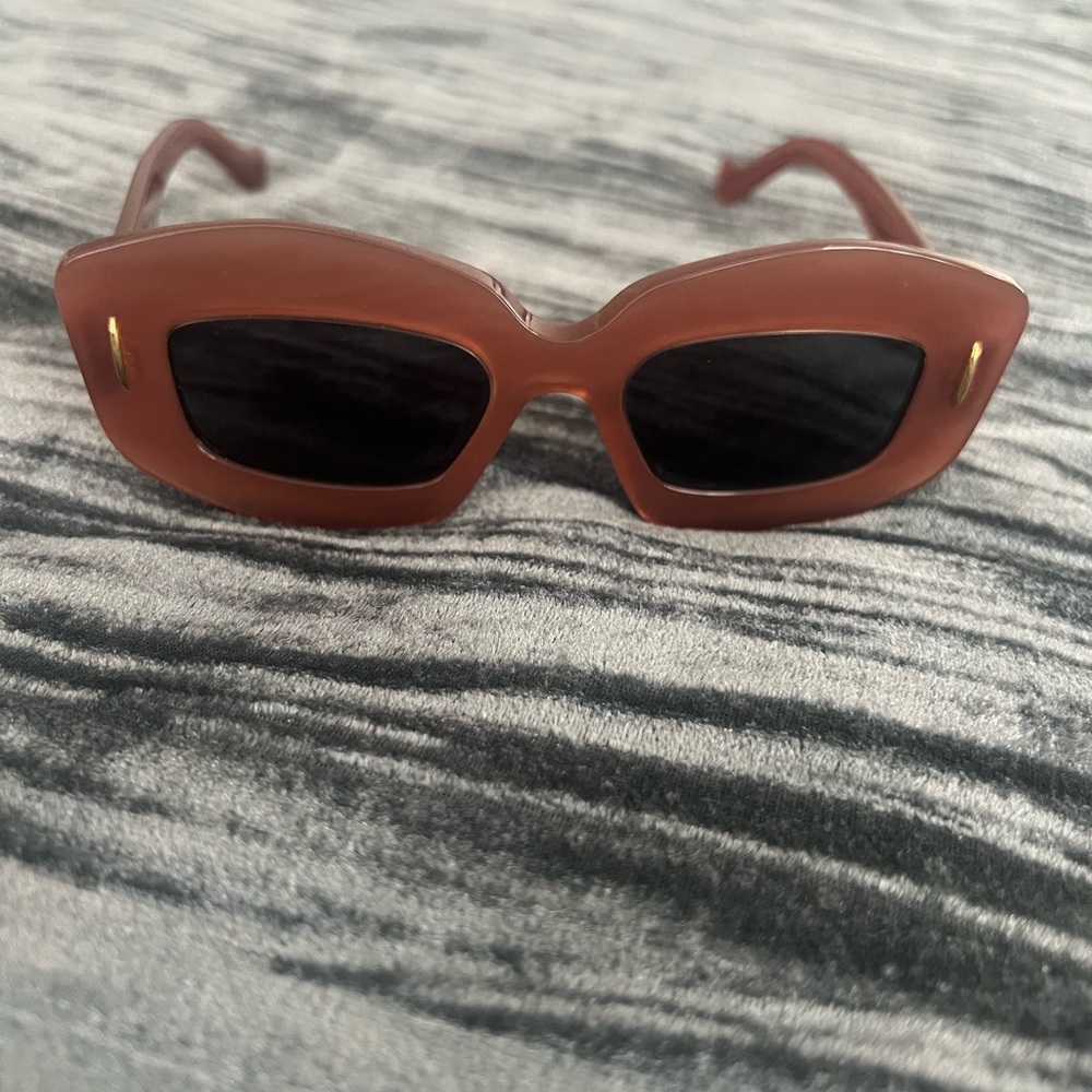 Loewe Inflated Rectangular Sunglasses - image 1